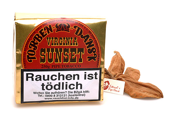 Torben Dansk Virginia Sunset Pipe tobacco 250g Economy Pack Torben Dansk Virginia Sunset Pipe tobacco 250g Economy Pack